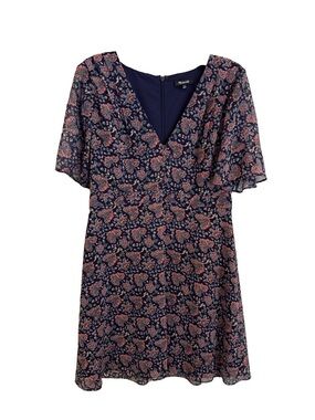Madewell Orchard Flutter
Sleeve Dress in Fan Floral Mix
Size 10